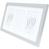 Deknudt S66KD1 fotorámeček stříbrný 3 fotografie passe-partout 13x18 cm