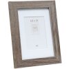 Deknudt S66KH3 obrazový rám dub barva šedá bílá pasparta 10x15 cm