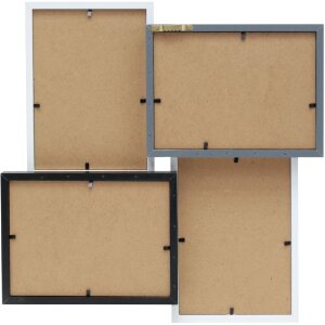 Deknudt S68VC9 Galerijní rámeček na 4 obrazy 13x18 cm - bílý