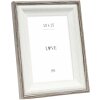 Deknudt S68VG2 Rámeček na obrázky bílý hnědošedý okraj 10x15 cm