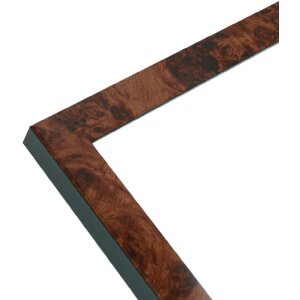 Deknudt S47EG1 Rám Tmavá barva dřeva burl Černý okraj 10x15-40x50 cm