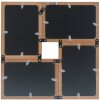 Deknudt S68UC3 rám na zeď z přírodního dřeva 13x18 cm pro 4 obrázky příroda