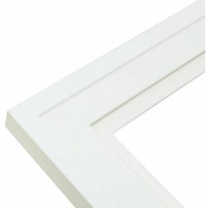 Deknudt S65KK1 obrazový rám bílý dvojitý pasparta 10x15 cm