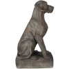 Clayre & Eef 5MG0044 Bronzová soška psa 44x26x73 cm