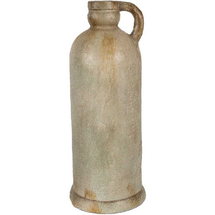 Clayre & Eef 65307 Dekorace Džbán Ø 17x42 cm Vintage White