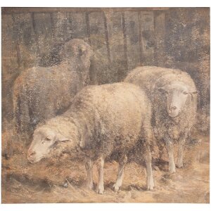 Clayre & Eef 65308 Obraz 50x3x50 cm...