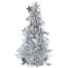 Clayre & Eef 65538S Dekorativní stromek stříbrný Ø12x25 cm