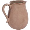 Clayre & Eef 6CE1712P Dekorace Džbán růžový 21x16x20 cm