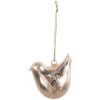 Clayre & Eef 6GL4454 Závěsná dekorace Bird Gold 7x4x6 cm