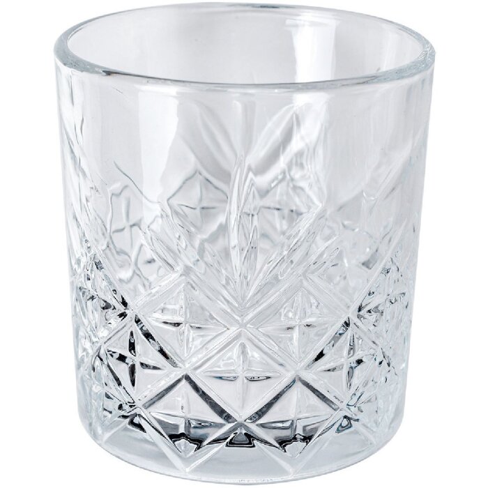 Clayre & Eef 6GL4884 Sklenice na pití 320 ml Ø 8x9 cm čirá