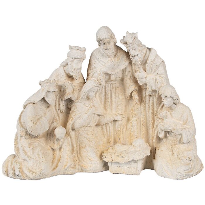Clayre & Eef 6MG0101 Postýlka Figurky béžová 42x19x32 cm