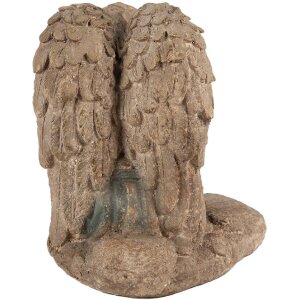Clayre & Eef 6MG0103 Dekorace anděl antický vzhled 37x27x36 cm
