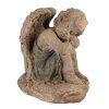 Clayre & Eef 6MG0103 Dekorace anděl antický vzhled 37x27x36 cm