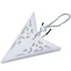Clayre & Eef 6PA0511S Dekorace Star White 30x10x30 cm