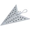 Clayre & Eef 6PA0512LZI Dekorace Star 60x22x60 cm Stříbrná