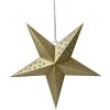 Clayre & Eef 6PA0512M Dekorace Star Gold 45x15x45 cm