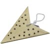 Clayre & Eef 6PA0512M Dekorace Star Gold 45x15x45 cm