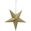 Clayre & Eef 6PA0512S Dekorace Star Gold 30x10x30 cm