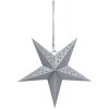 Clayre & Eef 6PA0512SZI Dekorace Star Silver 30x10x30 cm