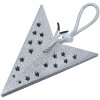 Clayre & Eef 6PA0512SZI Dekorace Star Silver 30x10x30 cm