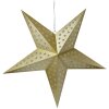 Clayre & Eef 6PA0512XL Dekorace Star Gold 90x20x90 cm