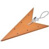 Clayre & Eef 6PA0513M Dekorace Star Orange 45x15x45 cm