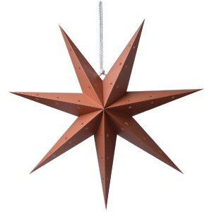 Clayre & Eef 6PA0514L Dekorace Star Brown 60x22x60 cm