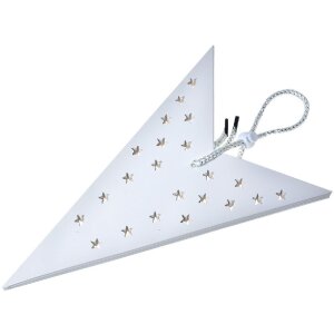 Clayre & Eef 6PA0515L Dekorace Star White 60x22x60 cm