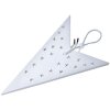Clayre & Eef 6PA0515L Dekorace Star White 60x22x60 cm