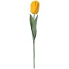 Clayre & Eef 6PL0235 Umělý květ Tulipán žlutý 6x6x50 cm