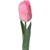 Clayre & Eef 6PL0236 Umělý květ tulipán růžový 6x6x50 cm