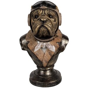 Clayre & Eef 6PR4142 Dekorace Pes Busta 22x18x35 cm...