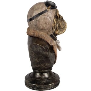 Clayre & Eef 6PR4142 Dekorace Pes Busta 22x18x35 cm Vintage styl