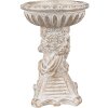 Clayre & Eef 6TE0506 Květináč Angel Antique White 18x15x23 cm