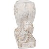 Clayre & Eef 6TE0508 Květináč Angel 23x13x25 cm Vintage White