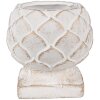 Clayre & Eef 6TE0511S Květináč Ø 14x14 cm bílý Vintage