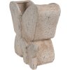 Clayre & Eef 6TE0514 Květináč Butterfly Beige 24x10x19 cm
