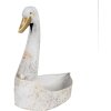 Clayre & Eef 6Y5514 Držák na rostliny bílé zlato 40x21x40 cm
