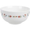 Clayre & Eef CARYBO keramická miska bílá Ø 14x7 cm 500 ml venkovský styl