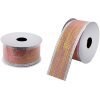 Clayre & Eef LI0121 Luk růžovo-zlatý 3,8 cm x 2,7 m