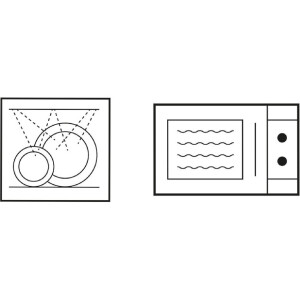 Clayre & Eef SPYBO Miska ve venkovském stylu bílá Ø 14x7 cm 500 ml keramika