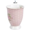 Clayre & Eef SWRMU-2 Hrnek porcelánový růžovo-fialový 12x8x10cm 300ml