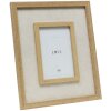 Deknudt S68UE3 obrazový rám přírodní dřevo/béžové plátno 10x15 cm a 13x18 cm