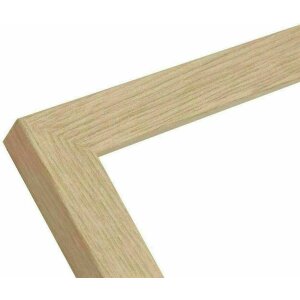 Deknudt S45SH1 Moderní obrazový rám Světlá barva přírodního dřeva Hnědá 50,0 x75,0 cm