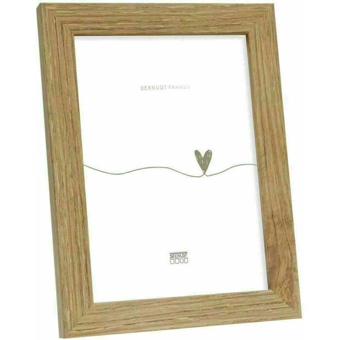 Deknudt S45SH2 Moderní obrazový rám Tmavé přírodní dřevo Hnědá 20,0 x20,0 cm