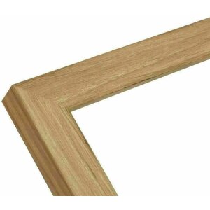 Deknudt S45SH2 Moderní obrazový rám Tmavé přírodní dřevo Hnědá 20,0 x20,0 cm