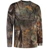 Tričko Stealth Gear s dlouhým rukávem Camo Forest Print Velikost XL