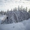 Buteo Photo Gear maskovací síť 3 bílá/šedá 2,4x3 m
