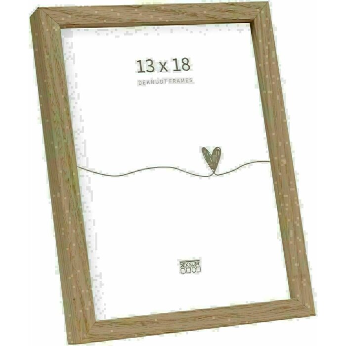 Deknudt S47DJ1 obrazový rám z masivního dubového dřeva přírodní 13,0 x18,0 cm