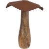 Clayre & Eef 6H2387XL Dekorace hnědá houba Ø 20x25 cm